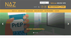 Desktop Screenshot of naz.org.uk